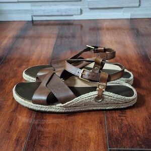 Yves Saint Laurent Nu Pieds Espadrille  Sandals EU 37 US 7